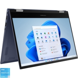 Laptop 2 in 1 ASUS Vivobook Flip 14 TP401KA cu procesor Intel® Pentium® Silver N6000, 14