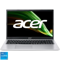Laptop Acer 15.6'' Aspire 3 A315-58, FHD IPS, Procesor Intel® Core™ i5-1135G7 (8M Cache, up to 4.20 GHz), 16GB DDR4, 1TB SSD, Intel Iris Xe, No OS, Pure Silver