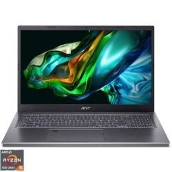 Laptop Acer 15.6'' Aspire 5 A515-48M, FHD IPS, Procesor AMD Ryzen™ 5 7530U (16M Cache, up to 4.5 GHz), 8GB DDR4X, 512GB SSD, Radeon, No OS, Steel Gray