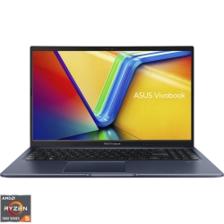 Laptop ASUS 15.6'' Vivobook 15 M1502YA, FHD, Procesor AMD Ryzen™ 5 7430U (16M cache, up to 4.3 GHz), 8GB DDR4, 512GB SSD, Radeon, No OS, Quiet Blue
