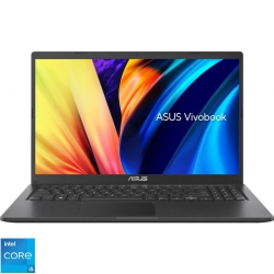 Laptop ASUS 15.6'' VivoBook 15 X1500EA, FHD, Procesor Intel® Core™ i5-1135G7 (8M Cache, up to 4.20 GHz), 16GB DDR4, 512GB SSD + 32GB Intel Optane, Intel Iris Xe, No OS, Indie Black