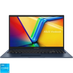 Laptop ASUS 15.6'' Vivobook 15 X1504VA, FHD, Procesor Intel® Core™ i3-1315U (10M Cache, up to 4.50 GHz), 8GB DDR4, 512GB SSD, GMA UHD, No OS, Quiet Blue