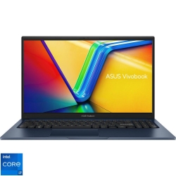 Laptop ASUS 15.6'' Vivobook 15 X1504VA, FHD, Procesor Intel® Core™ i7-1355U (12M Cache, up to 5.00 GHz), 16GB DDR4, 512GB SSD, Intel Iris Xe, No OS, Quiet Blue