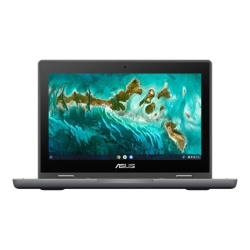 Laptop ASUS ChromeBook Flip CR1100FKA-BP0398, 11.6 inch Touchscreen, Intel Celeron N4500, 8 GB RAM, 64 GB SSD, Intel UHD Graphics, Chrome OS