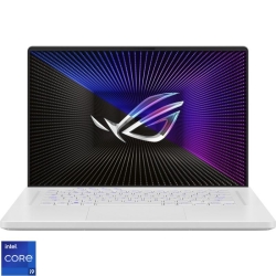 Laptop ASUS Gaming 16'' ROG Zephyrus G16 GU603VI, QHD+ 240Hz, Procesor Intel® Core™ i9-13900H (24M Cache, up to 5.40 GHz), 16GB DDR4, 1TB SSD, GeForce RTX 4070 8GB, No OS, Moonlight White