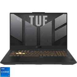 Laptop ASUS Gaming 17.3'' TUF F17 FX707VI, FHD 144Hz, Procesor Intel® Core™ i7-13620H (24M Cache, up to 4.90 GHz), 32GB DDR5, 2TB SSD, GeForce RTX 4070 8GB, No OS, Mecha Gray