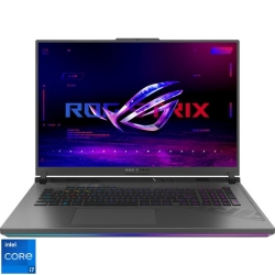 Laptop ASUS Gaming 18'' ROG Strix G18 G814JV, QHD+ 240Hz, Procesor Intel® Core™ i7-13650HX (24M Cache, up to 4.90 GHz), 32GB DDR5, 1TB SSD, GeForce RTX 4060 8GB, No OS, Eclipse Gray