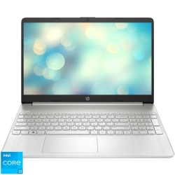 Laptop HP 15.6'' 15s-fq5050q, FHD, Procesor Intel® Core™ i3-1215U (10M Cache, up to 4.40 GHz, with IPU), 8GB DDR4, 512GB SSD, GMA UHD, Free DOS, Silver