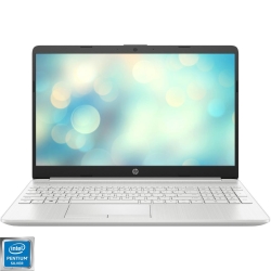 Laptop HP 15-dw1010nq cu procesor Intel Pentium Silver N5030, 15.6