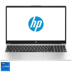 Laptop HP 250 G10 cu procesor Intel Core i7-1355U 10-Core (1.7GHz, up to 5.0GHz, 12MB), 15.6 inch FHD, Intel UHD Graphics, 16GB DDR4, SSD, 512GB PCIe NVMe, Free DOS, Turbo Silver