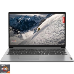 Laptop Lenovo 15.6'' IdeaPad 1 15ALC7, FHD, Procesor AMD Ryzen™ 7 5700U (8M Cache, up to 4.3 GHz), 16GB DDR4, 1TB SSD, Radeon, No OS, Cloud Grey