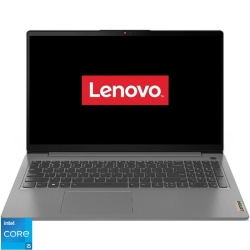 Laptop Lenovo 15.6'' IdeaPad 3 15ITL6, FHD, Procesor Intel® Core™ i5-1155G7 (8M Cache, up to 4.50 GHz), 12GB DDR4, 512GB SSD, Intel Iris Xe, No OS, Arctic Grey