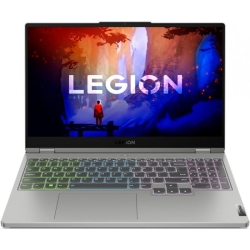 Laptop Lenovo Gaming 15.6'' Legion 5 15ARH7H, FHD IPS 144Hz, Procesor AMD Ryzen™ 5 6600H (16M Cache, up to 4.5 GHz), 16GB DDR5, 512GB SSD, GeForce RTX 3060 6GB, No OS, Cloud Grey, 3Yr Onsite Premium Care