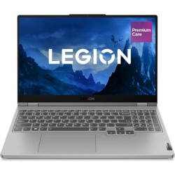 Laptop Lenovo Gaming 15.6'' Legion 5 15ARH7H, FHD IPS 144Hz, Procesor AMD Ryzen™ 7 6800H (16M Cache, up to 4.7 GHz), 32GB DDR5, 512GB SSD, GeForce RTX 3060 6GB, No OS, Cloud Grey, 3Yr Onsite Premium Care