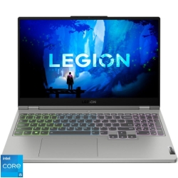 Laptop Lenovo Gaming 15.6'' Legion 5 15IAH7H, FHD IPS 144Hz, Procesor Intel® Core™ i5-12500H (18M Cache, up to 4.50 GHz), 16GB DDR5, 512GB SSD, GeForce RTX 3060 6GB, No OS, Cloud Grey, 3Yr Onsite Premium Care