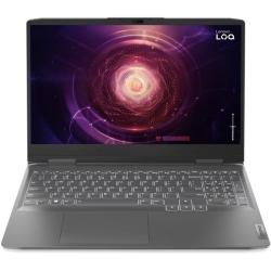 Laptop Lenovo Gaming 15.6'' LOQ 15APH8, FHD IPS 144Hz G-Sync, Procesor AMD Ryzen™ 7 7840HS (16M Cache, up to 5.1 GHz), 16GB DDR5, 512GB SSD, GeForce RTX 4060 8GB, No OS, Storm Grey