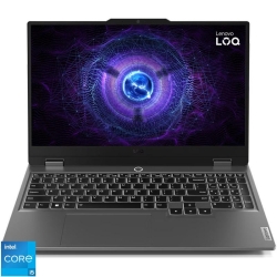 Laptop Lenovo Gaming 15.6'' LOQ 15IAX9I, FHD IPS 144Hz, Procesor Intel® Core™ i5-12450HX (12M Cache, up to 4.40 GHz), 8GB DDR5, 512GB SSD, Intel Arc A530M 4GB, No OS, Luna Grey