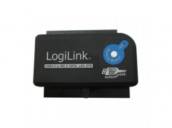 Adaptor Logilink USB 3.0 - IDE/SATA, Black