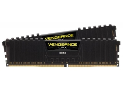 Memorie Corsair Vengeance LPX Black 64GB, DDR4, 3200MHz, CL16, Dual Channel Kit