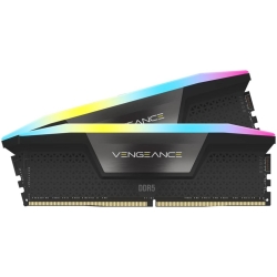 Memorie Corsair Vengeance Std PMIC, XMP 3.0 Black Heatspreader, 64GB (2x32GB ), DDR5, 6000MTs, CL 30, RGB
