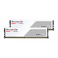 Memorie G.SKILL Ripjaws S5 White 32GB, DDR5 PC5-48000 6000MHz CL32 F5-6000J3238F16GX2-RS5W, 2x16GB