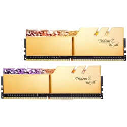 Memorie G.SKILL Trident Z Royal Gold, 16GB(2x8GB) DDR4, 3600MHz CL17, Dual Channel Kit