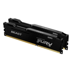 Memorie Kingston FURY Beast, 16GB DDR3, 1600MHz CL10, Dual Channel Kit
