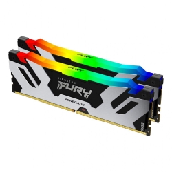Memorie Kingston Fury Renegade Silver/Black RGB 32GB(2x16GB) DDR5 8000MHz CL38 KF580C38RSAK2-32, XMP