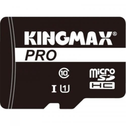 Memory Card Kingmax PRO microSDHC 64GB, Clasa 10, + adaptor SD