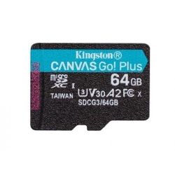 Memory Card Kingston Canvas Go! Plus microSD 64GB, CL10