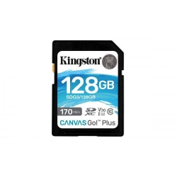 Memory Card Kingston Canvas Go! Plus SD 128GB, CL10