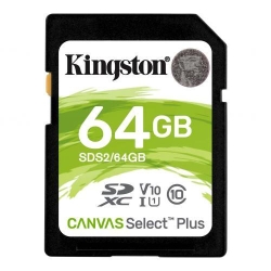 Memory Card Kingston Canvas Select Plus SDXC 64GB, Clasa 10