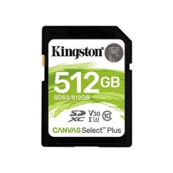 Memory Card Kingston, SDXC, 512GB, CL10