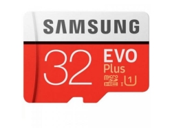 Memory Card Samsung EVO Plus microSDHC 32GB, Class 10 UHS-I + Adaptor SD