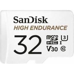 Memory Card SanDisk High Endurance micro SDHC 32GB, Clasa 10 + Adaptor SD