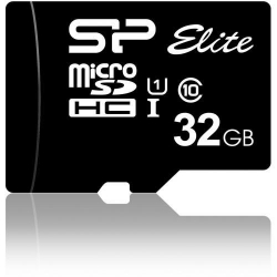Memory Card Silicon Power microSDHC 32GB, Clasa10 + Adaptor SD