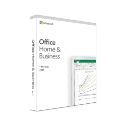 Microsoft Office Home and Business 2019 Engleza, Medialess Retail, 1User