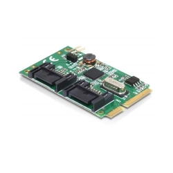 Modul MiniPCIe I/O PCIe full size 2 x SATA 6 Gb/s - Delock 95233
