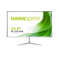 Monitor HANNSPREE HC240HFW, Full HD, Wide, 23.8 inch, 60Hz, HDMI, D-Sub, бял