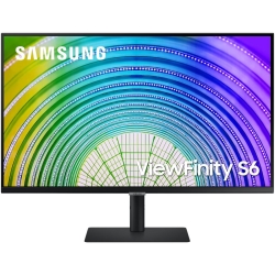 Monitor LED 32'' Samsung ViewFinity S6 LS32A600UUPXEN QHD VA 5ms 75Hz FreeSync, sRGB: 99% Coverage, HDR10, USB-C, HDMI, Negru