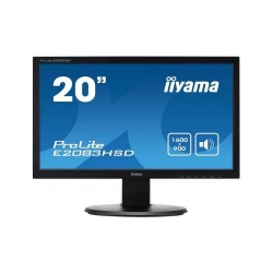 Monitor LED Iiyama E2083HSD-B1, 19.5inch, 1600x900, 5ms, Black