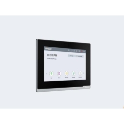 Monitor videointerfon DNAKE E216, Sistem Linux , Ecran 7-inch TFT LCD, Rezolutie 2MP, Touch Screen; Alimentare  PoE (802.3af) or DC12V/2A; Interfata:  1 x RJ45, 10/100 Mbps adaptive; Protocol:SIP, UDP, TCP, RTP, RTSP, NTP, DNS, HTTP, DHCP, IPV4, ARP, ICMP