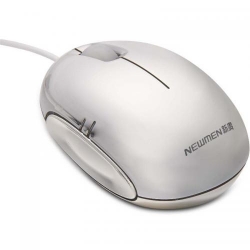 Mouse Optic Newmen M354, RGB LED, USB, White