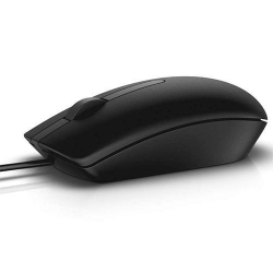 Mouse Optic DELL MS116, USB, Black (RTL BOX)