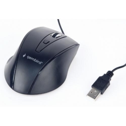 Mouse Optic Gembird MUS-4B-02, USB, Black