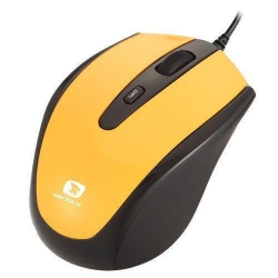Mouse Optic Serioux Pastel 3300, USB, Black-Yellow