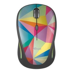 Mouse optic Trust YVI, USB Wireless, Multicolor