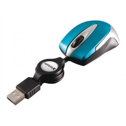Mouse Optic Verbatim 49022, USB, Blue-Grey