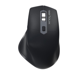 Mouse Serioux Apex 166 Wireless, Negru, senzor: Optic, DPI: 800/ 1200/ 1600/ 2400, conexiune: Dongle USB 2,4 GHz, banda de frecventa: 2,4 GHz, click silentios, design ergonomic, baterie integrată litiu de 500 mAh, cerințe OS: Win, Mac, Vista