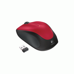Mouse Optic Logitech M235, USB Wireless, Black-Red